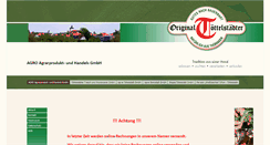 Desktop Screenshot of agro-toettelstaedt.de